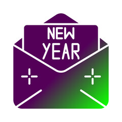 New Year Card icon