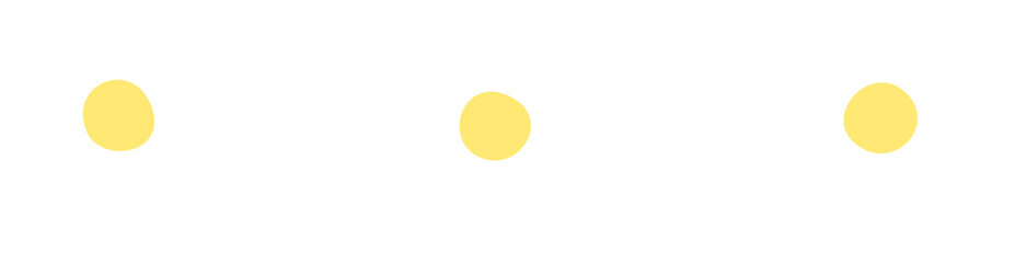 White Flower doodle flat