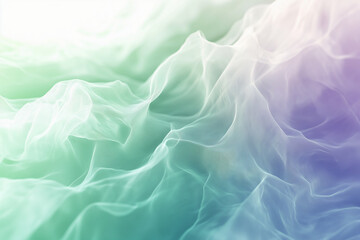 Obraz premium Isometric glassmorphism IT, web Agency, webscrapers, ai, white, green, blue, light colors, purple