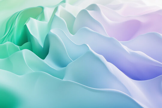 Isometric glassmorphism IT, web Agency, webscrapers, ai, white, green, blue, light colors, purple