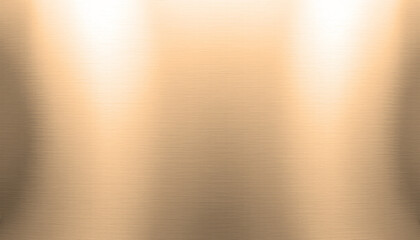 Smooth metallic brushed bronze background with soft reflections and shine
