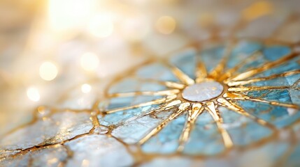 Mystical Astrological Compass Revealing Daily Horoscope Insights Under Soft Golden Light