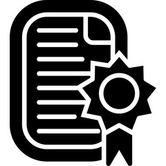 Obraz premium Contract Icon