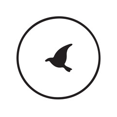 Bird Silhouette Collection, Black Bird.eps