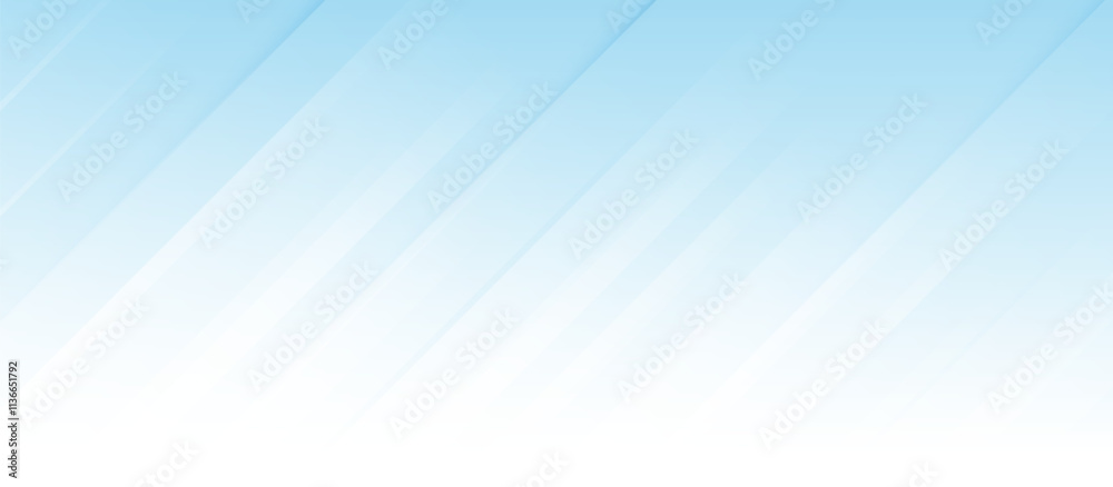 Fototapete Soft Blue Gradient Abstract Background