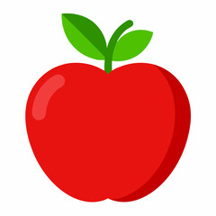 Clean Apple Vector for Logo and Art Projects.