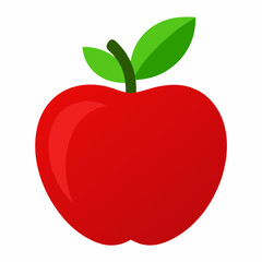 Clean Apple Vector for Logo and Art Projects.