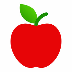 Clean Apple Vector for Logo and Art Projects.