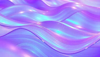 Obraz premium beautiful abstract wave technology background with soft light digital effect corporate concept