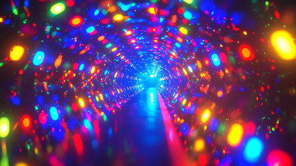 Fototapeta premium abstract background with lights