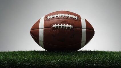 Obraz premium American football ball banner