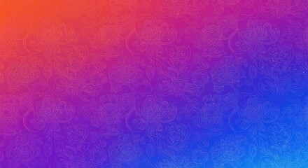 Vibrant Gradient Texture: Abstract Background in Hues of Red, Purple, and Blue 