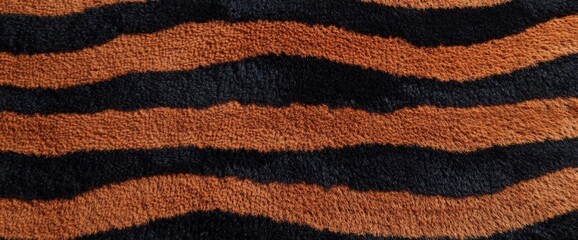 A tiger-skin textured background with tiger-colored stripes