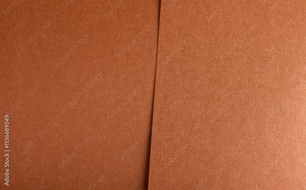 Aufkleber Terracotta background texture. Warm and rustic surface with a grunge and textured pattern, perfect for vintage decor, architectural design, or modern minimalist concepts. Inviting
