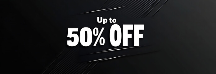 black friday text on black background