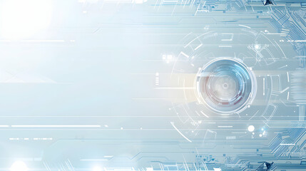 Obraz premium Digital Cybersecurity Protection and Data Shield