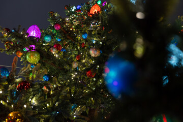 Ozdoby świąteczne na choince  © Sieku Photo