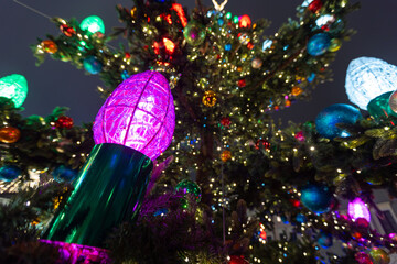 Ozdoby świąteczne na choince  © Sieku Photo