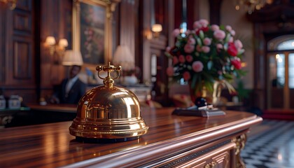  Classic Hotel Bell Desk