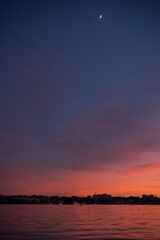 Colorfull sunset in Mallorca