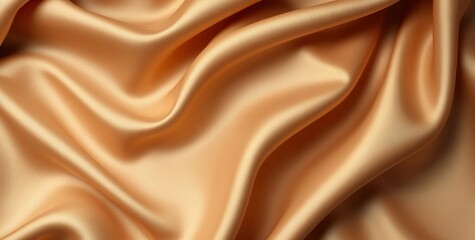 Fototapeta premium Golden Silk Drapery