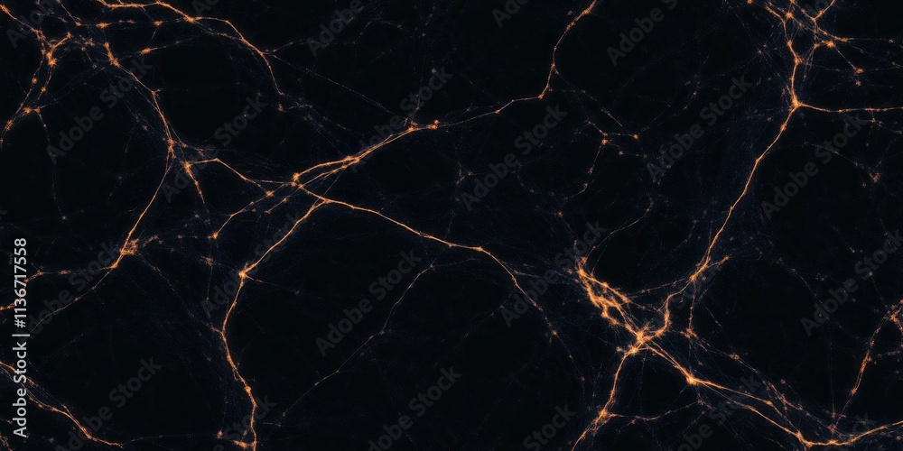 Poster Fire sparks illuminate a dark background creating a dramatic and captivating texture that enhances visual depth