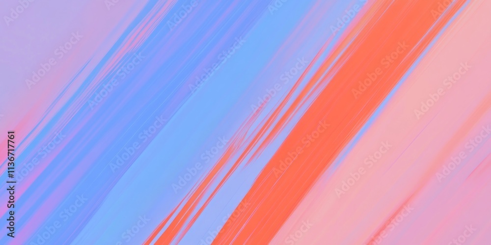 Poster Vibrant glitch texture showcasing bold colors and clean shadows in a stylish and trendy design