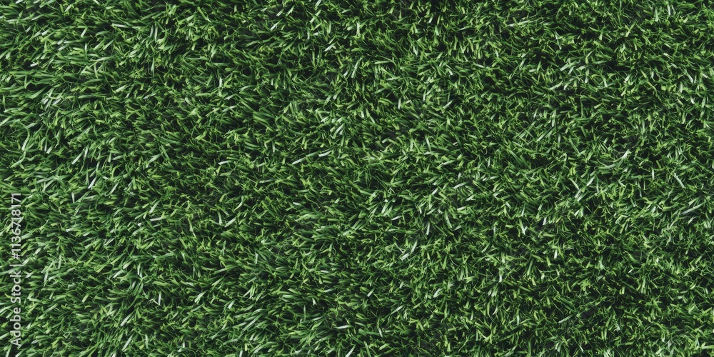 Poster vibrant textured grass with clean shadows creating a stylish and trendy visual appeal