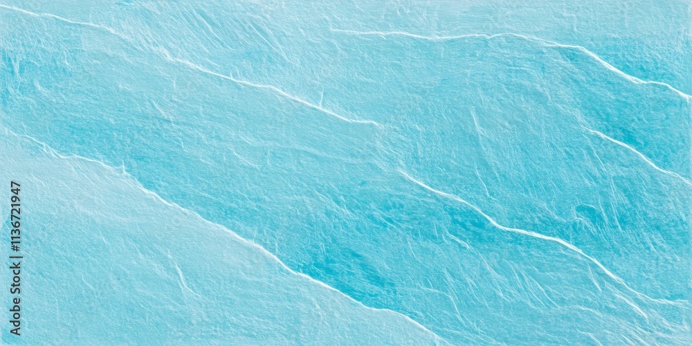 Poster scratched ice texture captures vibrant colors and clean shadows from a top view perspective, showcas