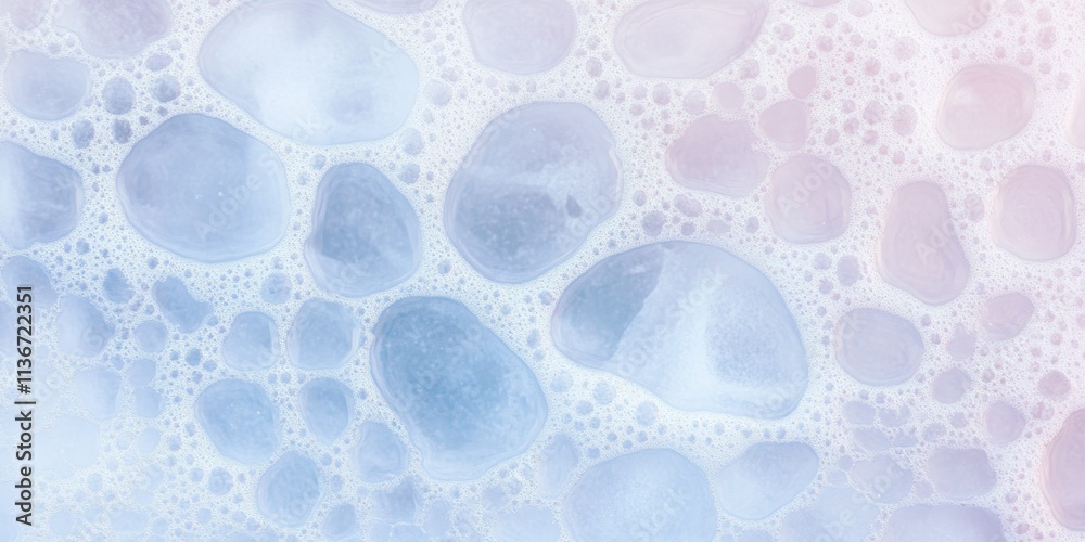 Poster snow texture from above showcasing vibrant colors and clean shadows in a contemporary style