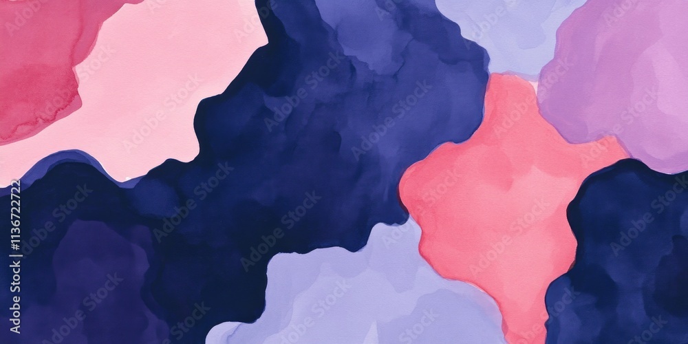 Poster vibrant watercolor paper texture showcasing artistic patterns and contrasting colors for creative pr
