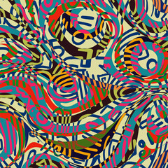 abstrct seamless patterns