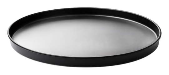 Pizza Tray for Baking & Serving - Isolated on White Background