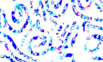 Abstract seamless pattern. AI generated.