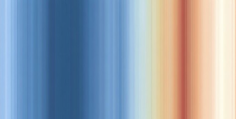 Obraz premium abstract gradient lines in blue and warm tones with subtle vertical patterns