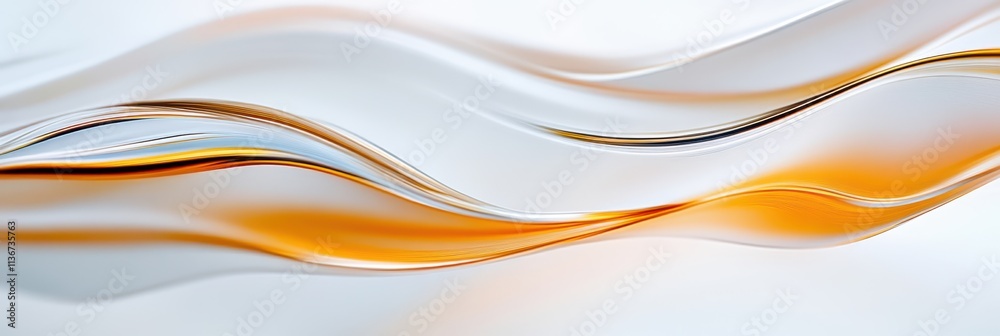 Poster distorted reflections create captivating shapes and colors through liquid surfaces