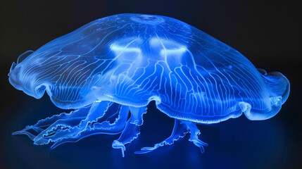 jelly fish in the aquarium