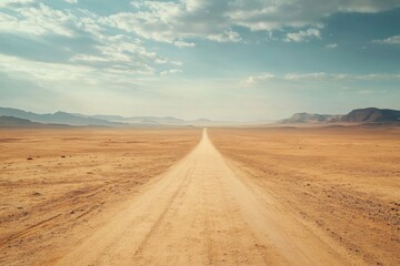 Fototapeta premium Endless Horizon Road to Freedom