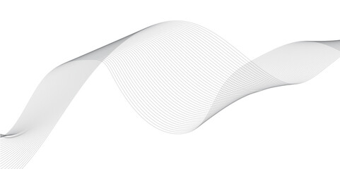 Abstract White and gray color technology modern background design. Vector Illustration.