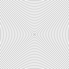 Hypnotic spiral pattern with concentric circles, volutes, and radial rays, creating a psychedelic optical illusion of a rotating circular tunnel.