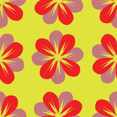 Seamless floral pattern, liberty ditsy print of mini pretty bouquets. Cute botanical design: small hand drawn flowers, tiny leaves in an abstract composition on a light background