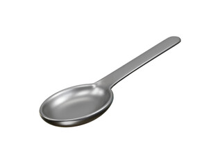 Spoon icon 3d illustration