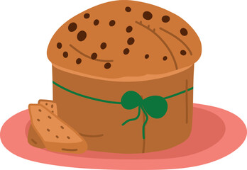 Traditional Christmas Panettone