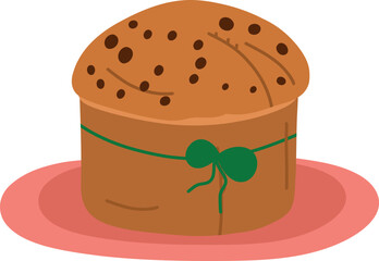 Traditional Christmas Panettone