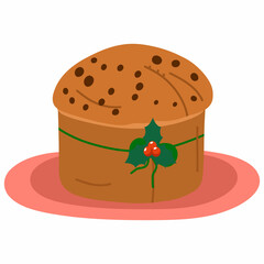 Traditional Christmas Panettone