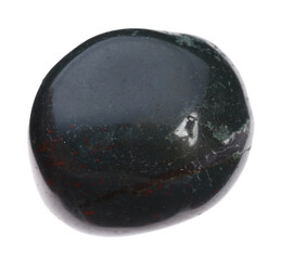 Beautiful hematite isolated on white. Natural gemstone