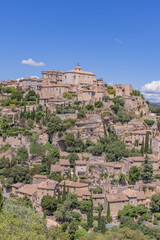 Gordes Luberon Provence France viewpoint portrait