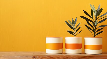 Minimalist kitchen counter with colorful vegan meal prep containers