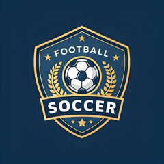 A soccer shield or football badge crest graphic, representing team