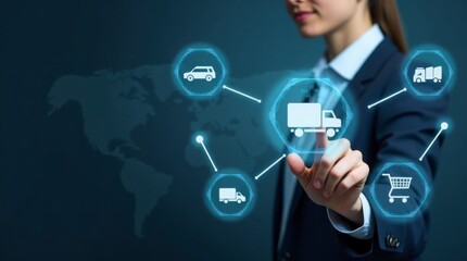 Global Logistics: Technology and Commerce. Global Trade: Digital and Real-World Integration. E-Commerce and Logistics Interface.